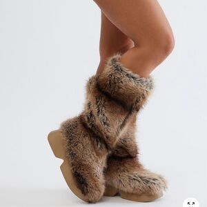 Aspen Faux Fur Knee High Boots